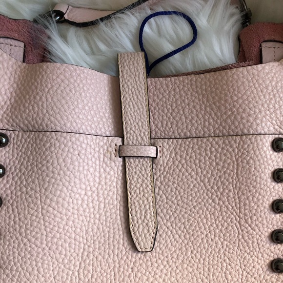 Rebecca Minkoff Pink Leather Saddle Bag - Picture 4 of 8